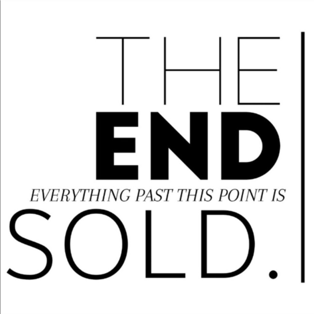 🛑 EVERYTHING PAST THIS POINT IS SOLD 🛑